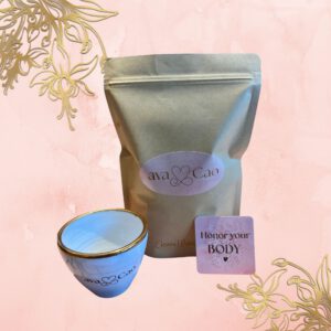 avaCao Eternal Flow Ritualcacao mit Tasse – fließende Energie und Achtsamkeit im Cacao-Ritual